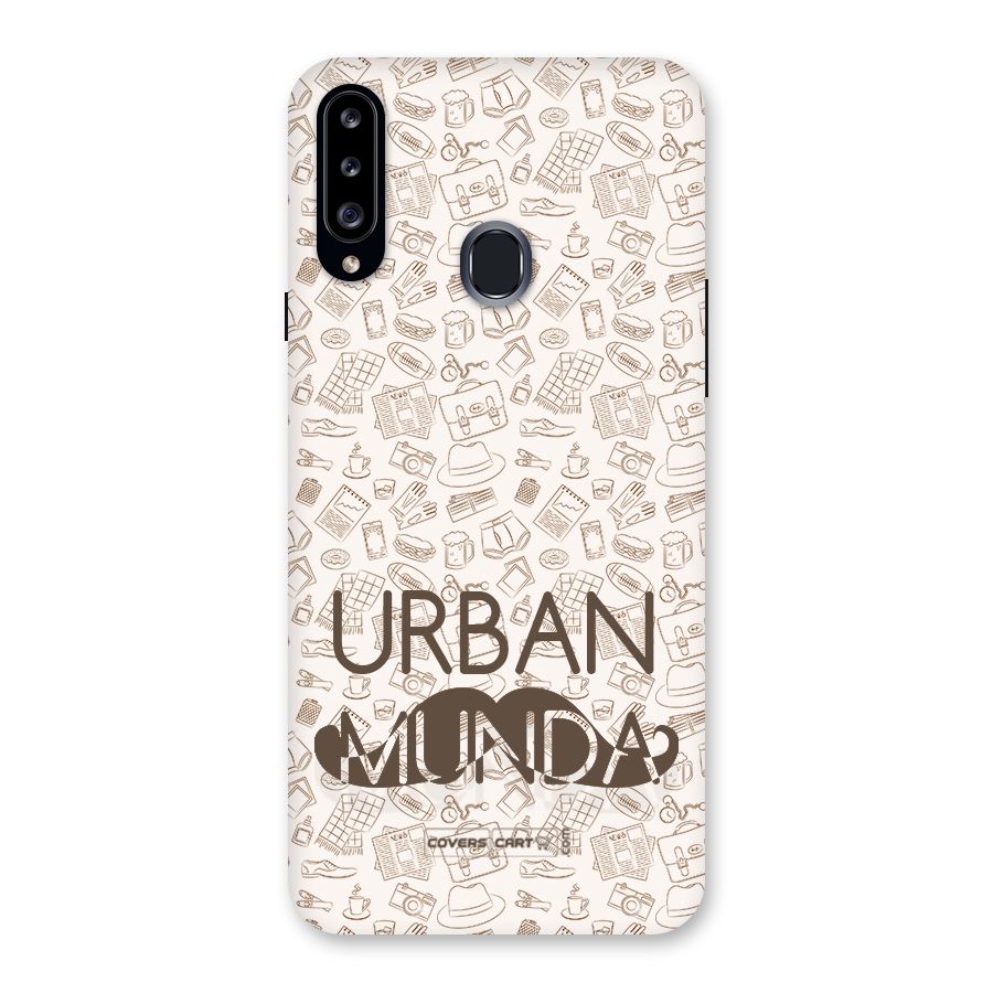 Urban Munda Back Case for Samsung Galaxy A20s