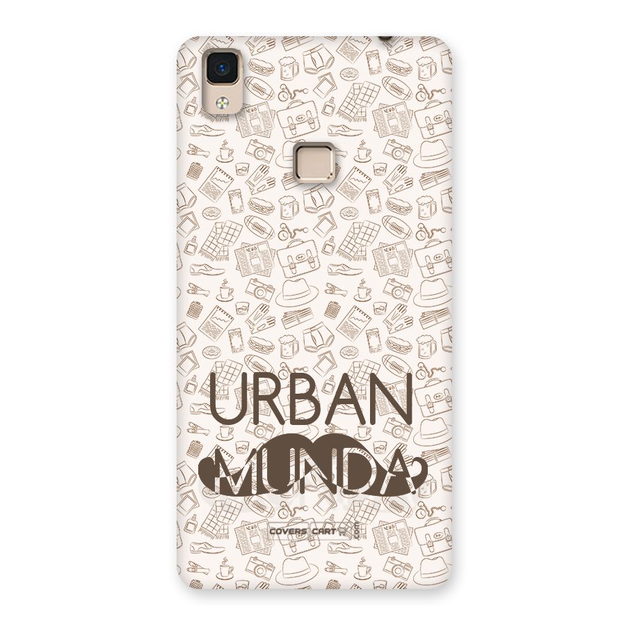 Urban Munda Back Case for V3 Max