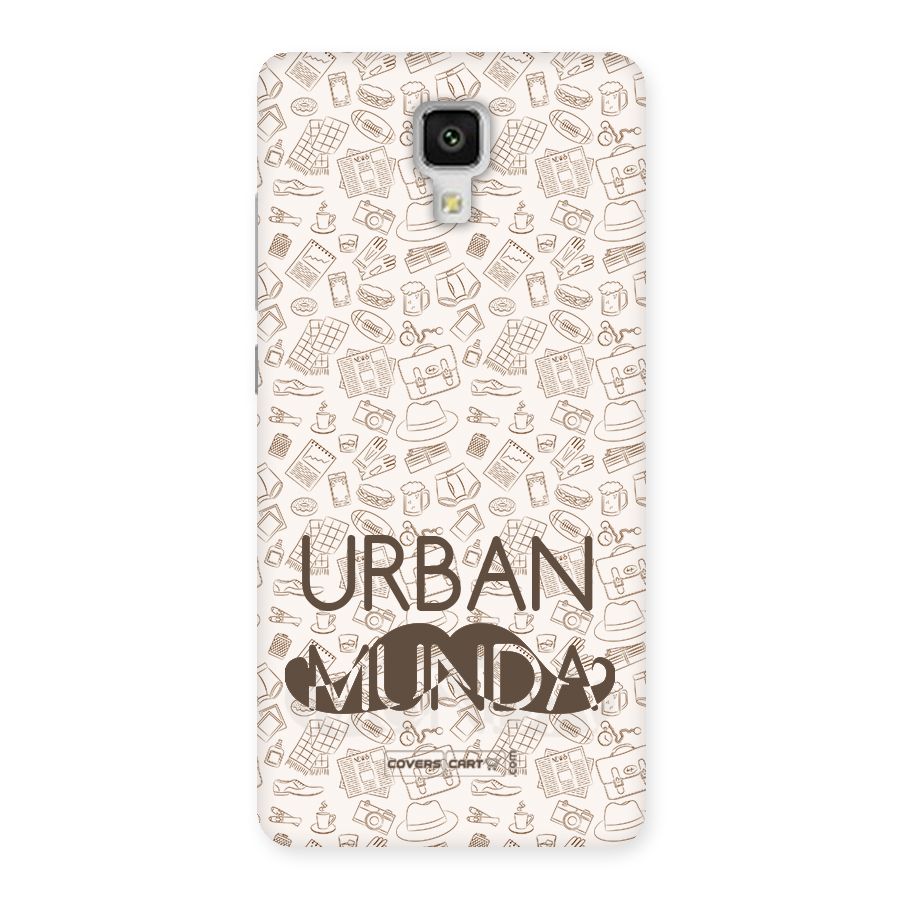 Urban Munda Back Case for Xiaomi Mi 4
