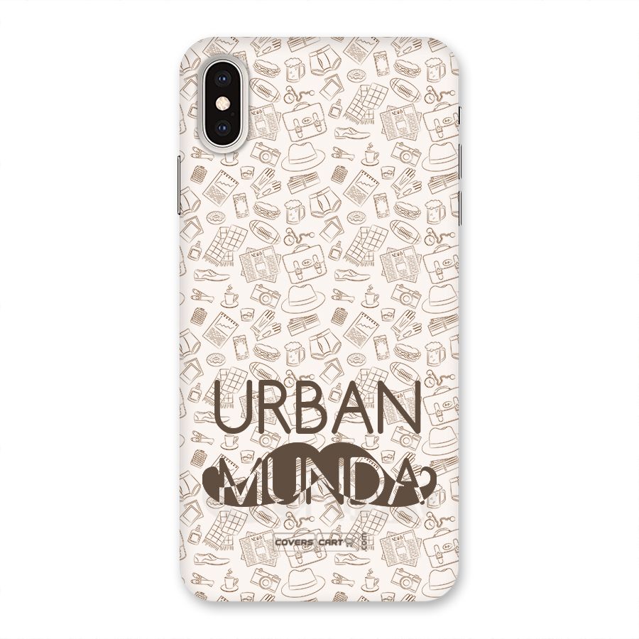 Urban Munda Back Case for iPhone XS Max