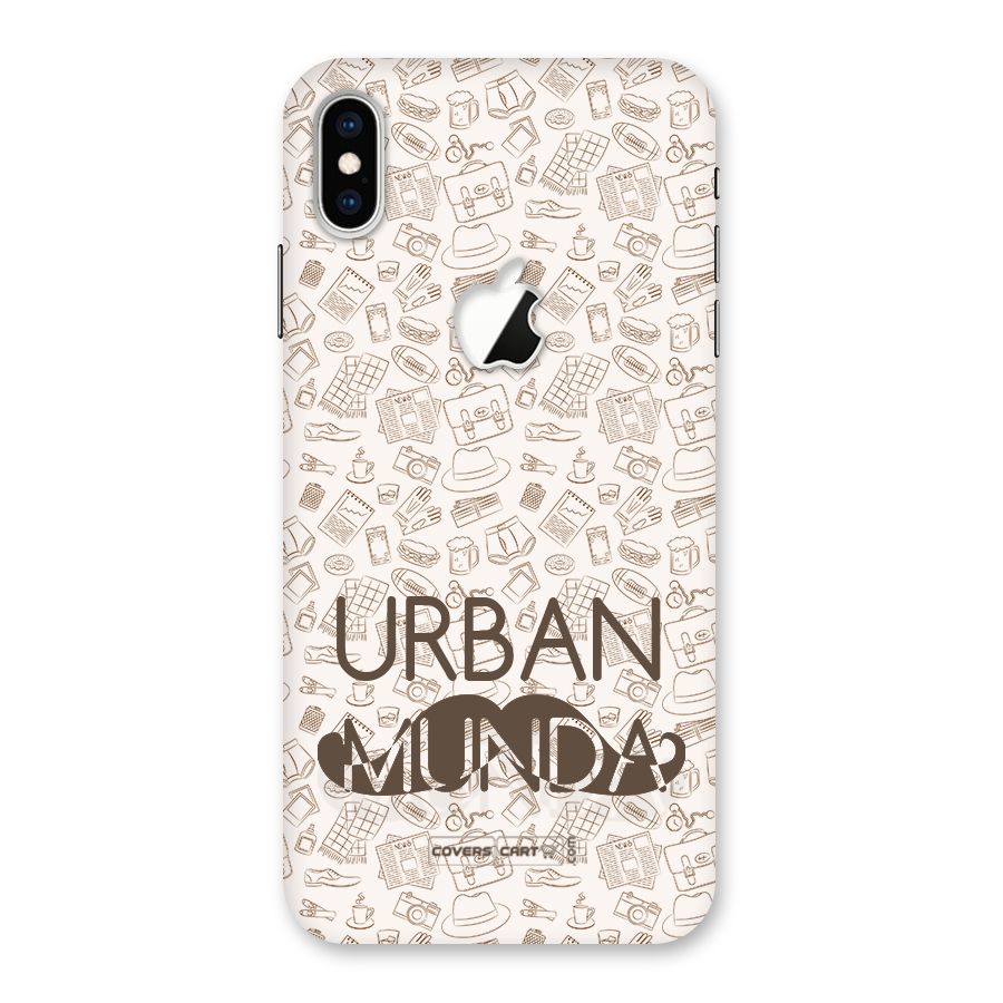 Urban Munda Back Case for iPhone XS Max Apple Cut