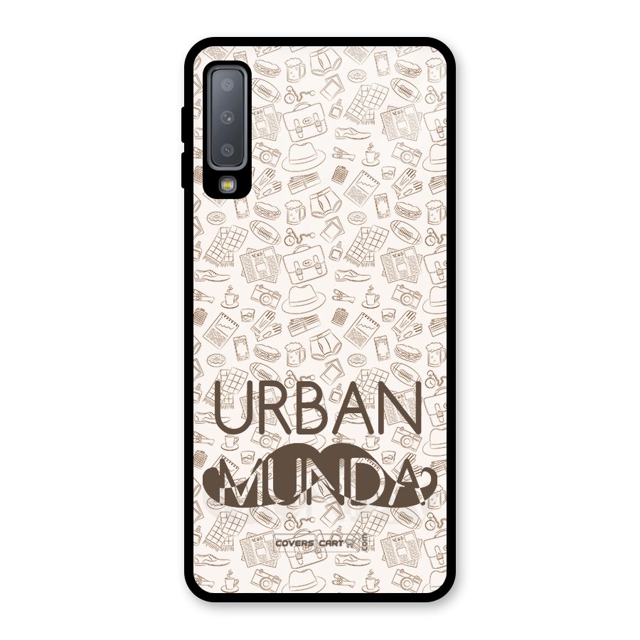 Urban Munda Glass Back Case for Galaxy A7 (2018)
