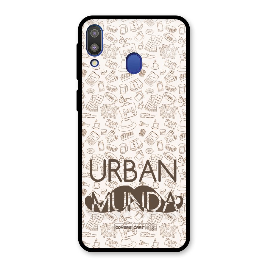 Urban Munda Glass Back Case for Galaxy M20