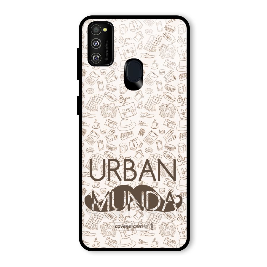 Urban Munda Glass Back Case for Galaxy M30s