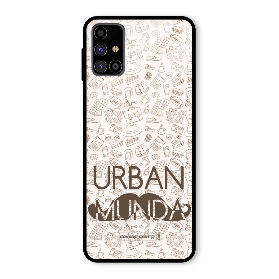 Urban Munda Glass Back Case for Galaxy M31s