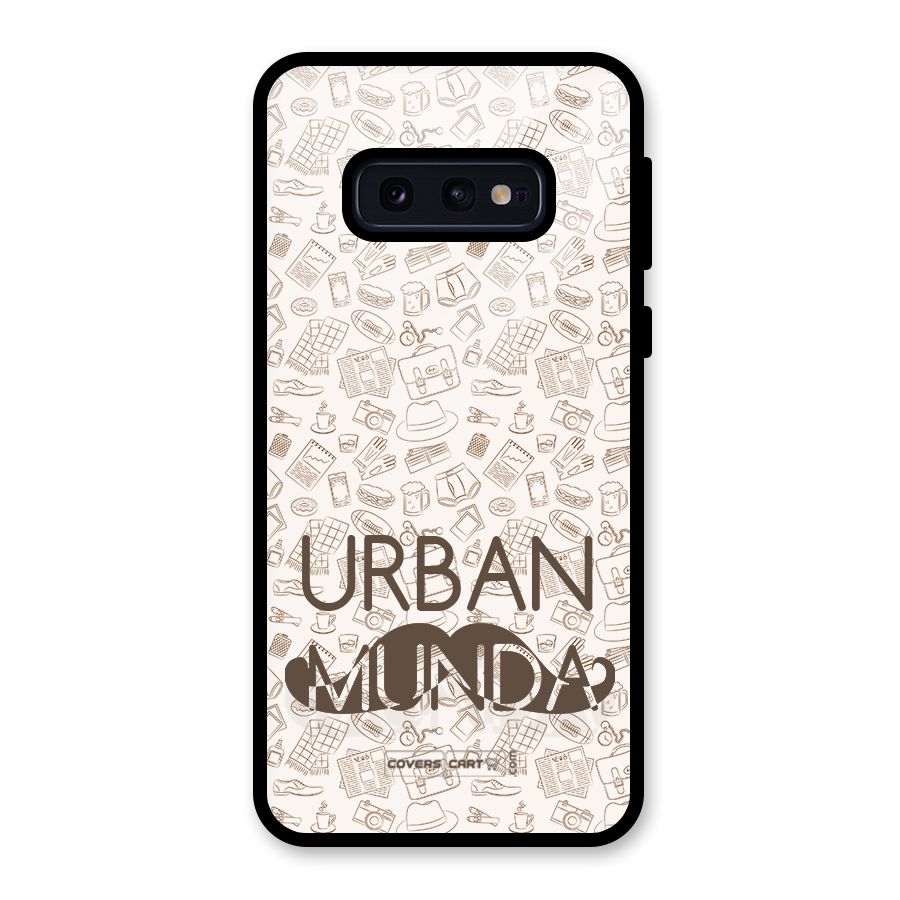 Urban Munda Glass Back Case for Galaxy S10e