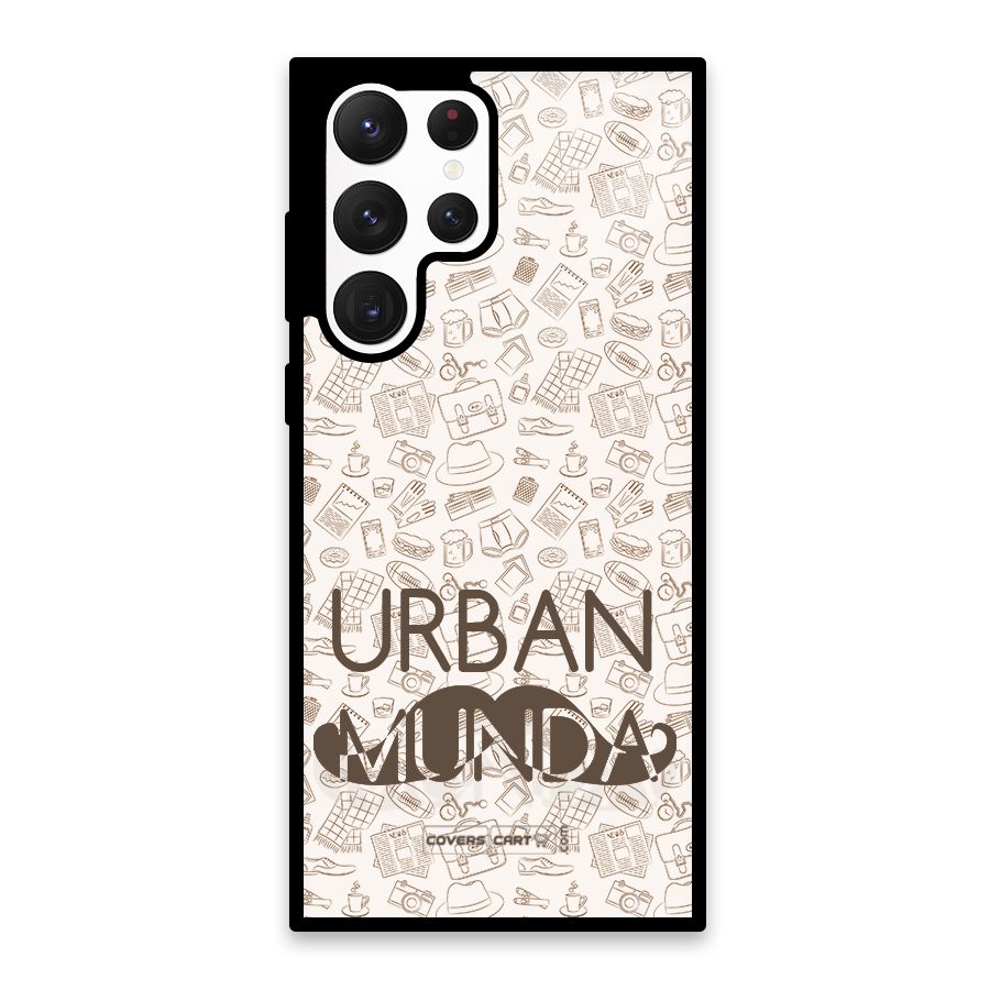 Urban Munda Glass Back Case for Galaxy S22 Ultra 5G