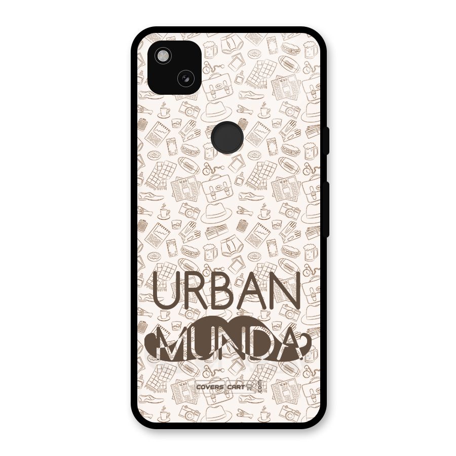 Urban Munda Glass Back Case for Google Pixel 4a