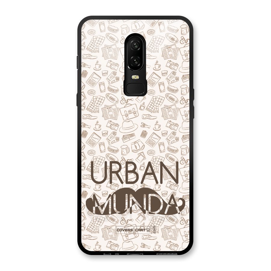 Urban Munda Glass Back Case for OnePlus 6