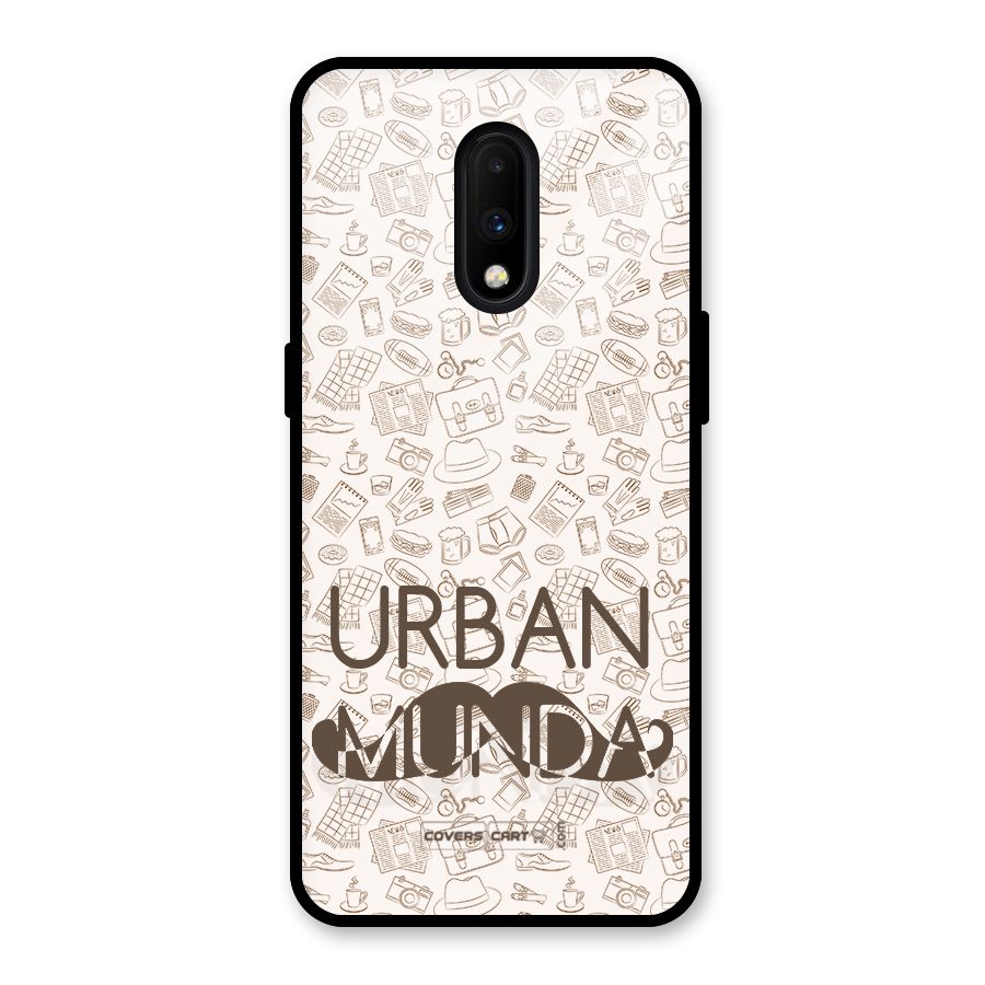 Urban Munda Glass Back Case for OnePlus 7