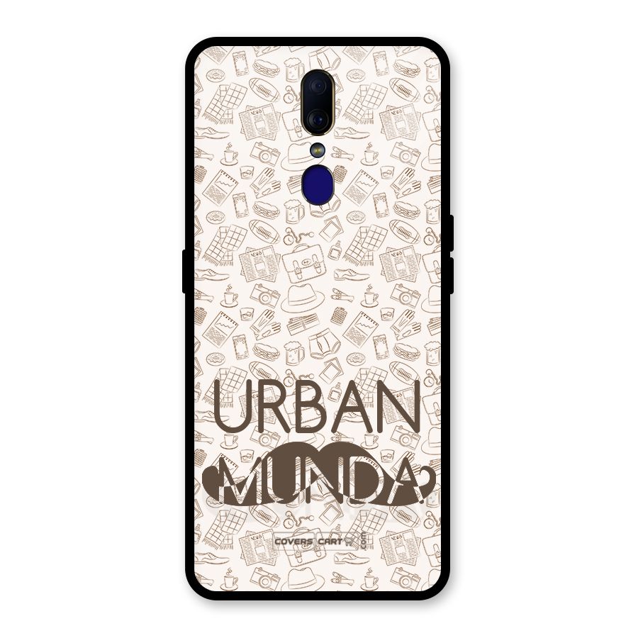 Urban Munda Glass Back Case for Oppo F11