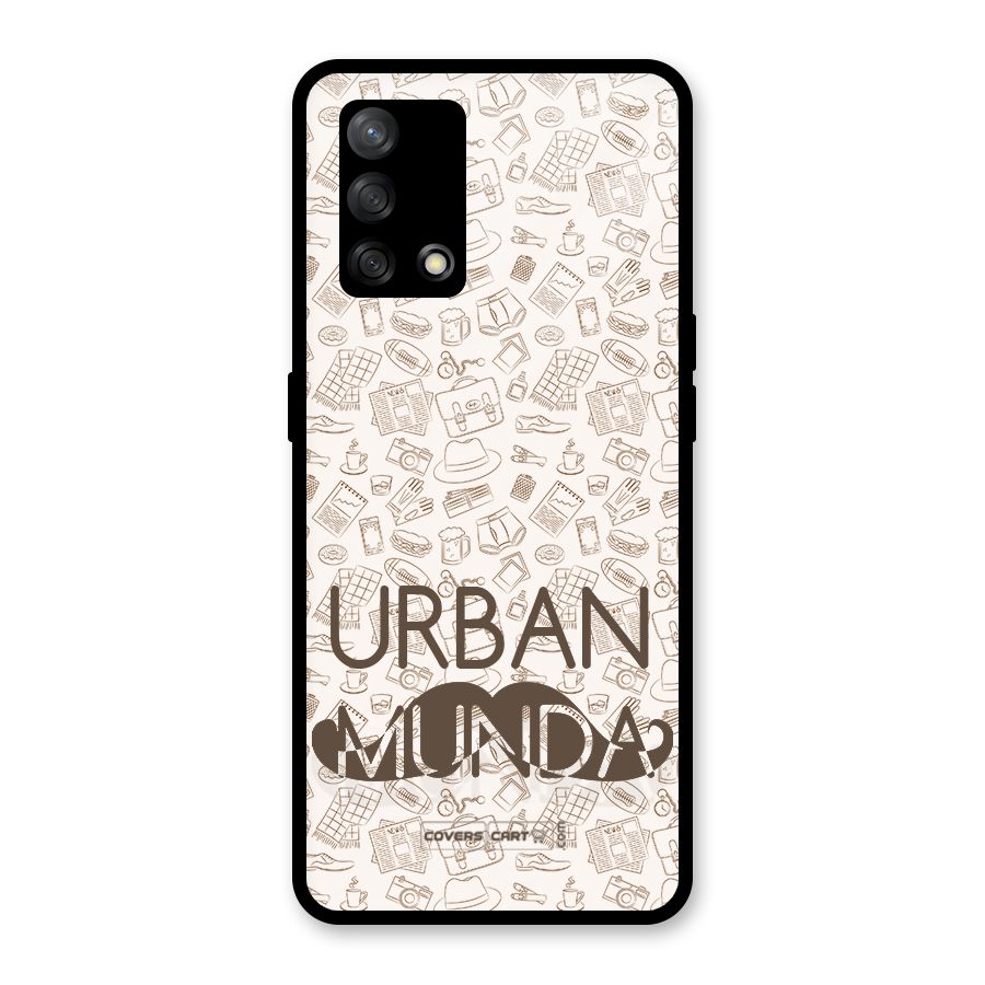 Urban Munda Glass Back Case for Oppo F19