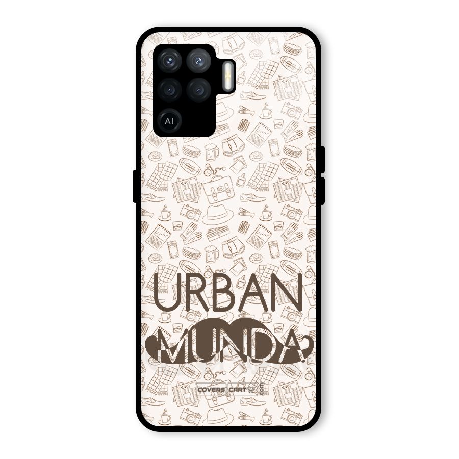 Urban Munda Glass Back Case for Oppo F19 Pro
