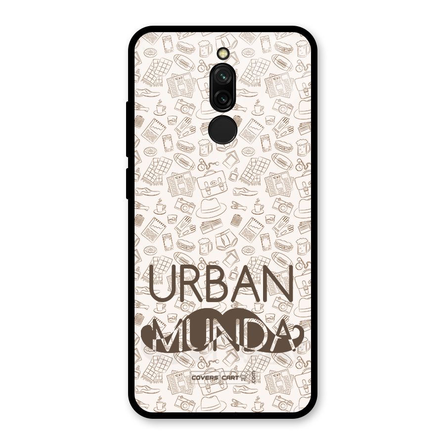Urban Munda Glass Back Case for Redmi 8