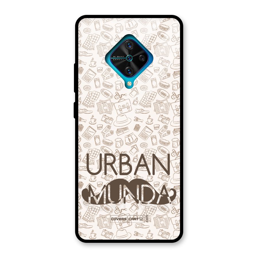 Urban Munda Glass Back Case for Vivo S1 Pro