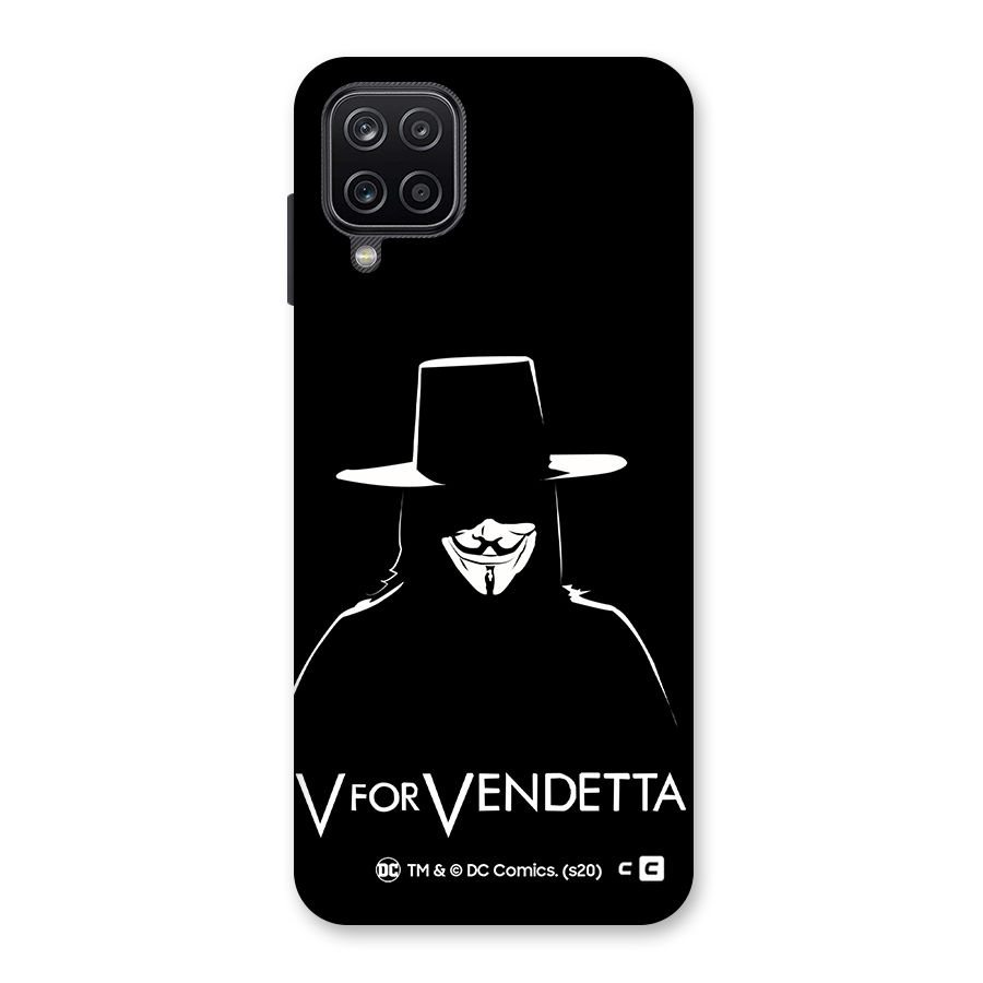 V for Vendetta Minimal Back Case for Galaxy A12