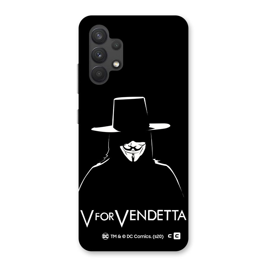V for Vendetta Minimal Back Case for Galaxy A32