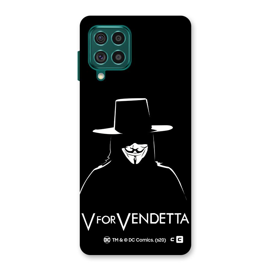 V for Vendetta Minimal Back Case for Galaxy F62
