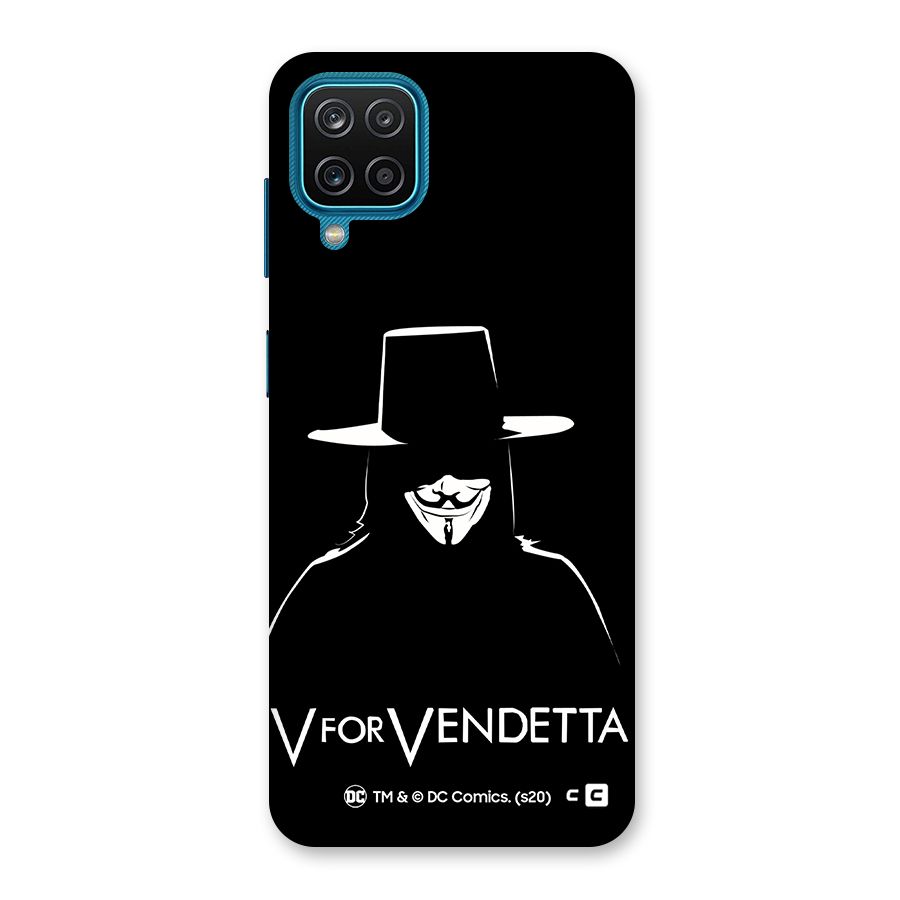 V for Vendetta Minimal Back Case for Galaxy M12