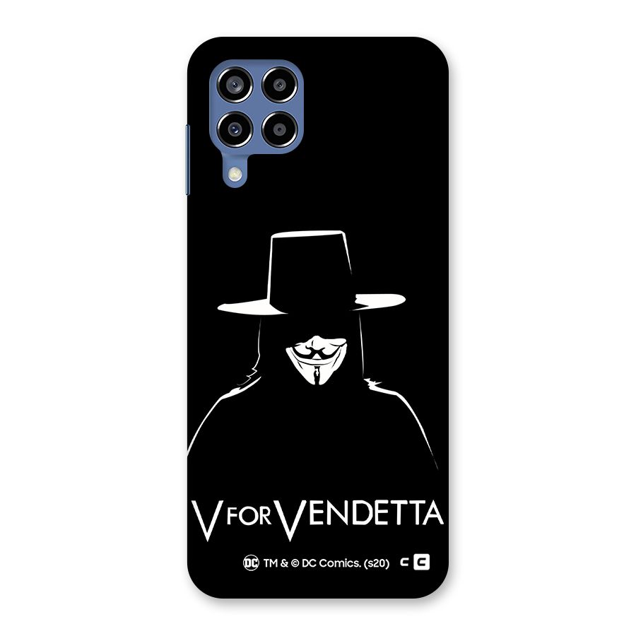 V for Vendetta Minimal Back Case for Galaxy M53 5G