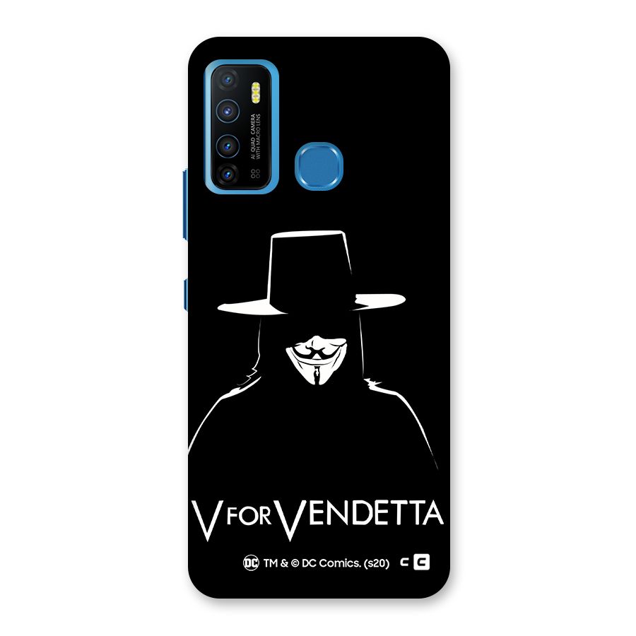 V for Vendetta Minimal Back Case for Infinix Hot 9