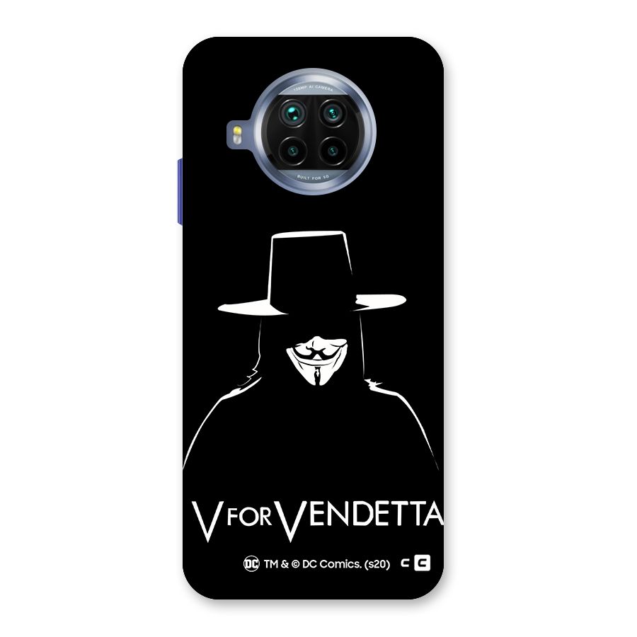 V for Vendetta Minimal Back Case for Mi 10i