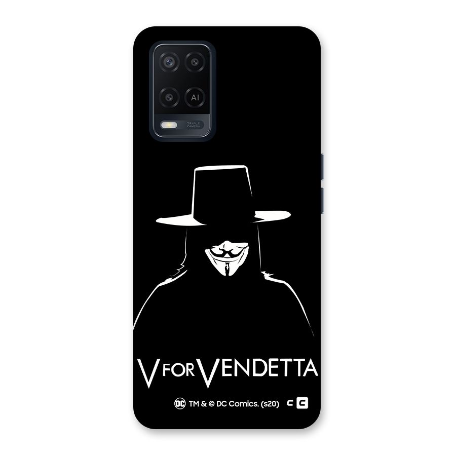 V for Vendetta Minimal Back Case for Oppo A54