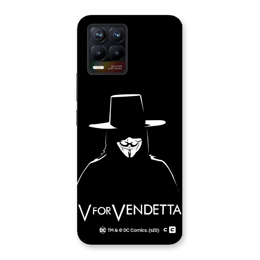 V for Vendetta Minimal Back Case for Realme 8