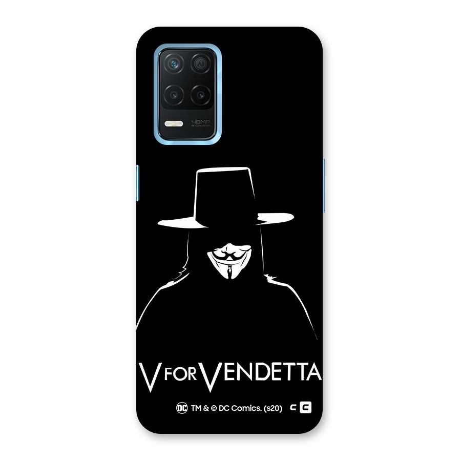 V for Vendetta Minimal Back Case for Realme 8s 5G