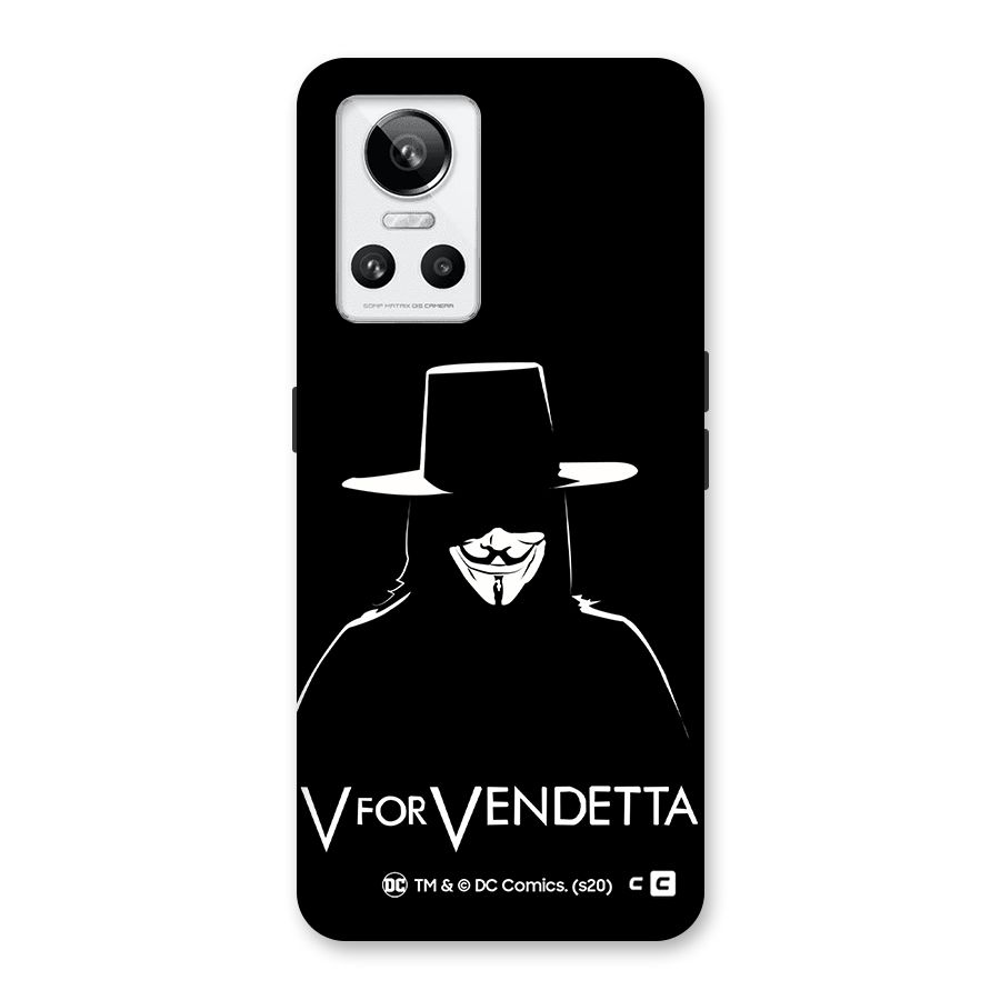 V for Vendetta Minimal Back Case for Realme GT Neo 3