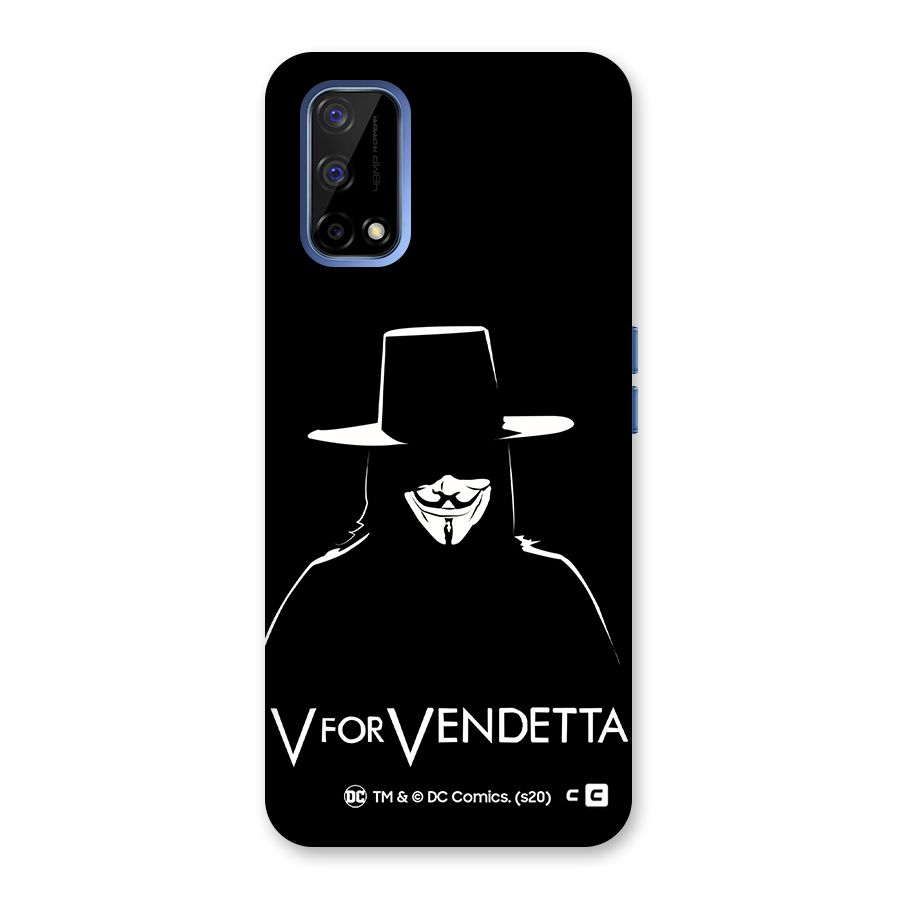 V for Vendetta Minimal Back Case for Realme Narzo 30 Pro