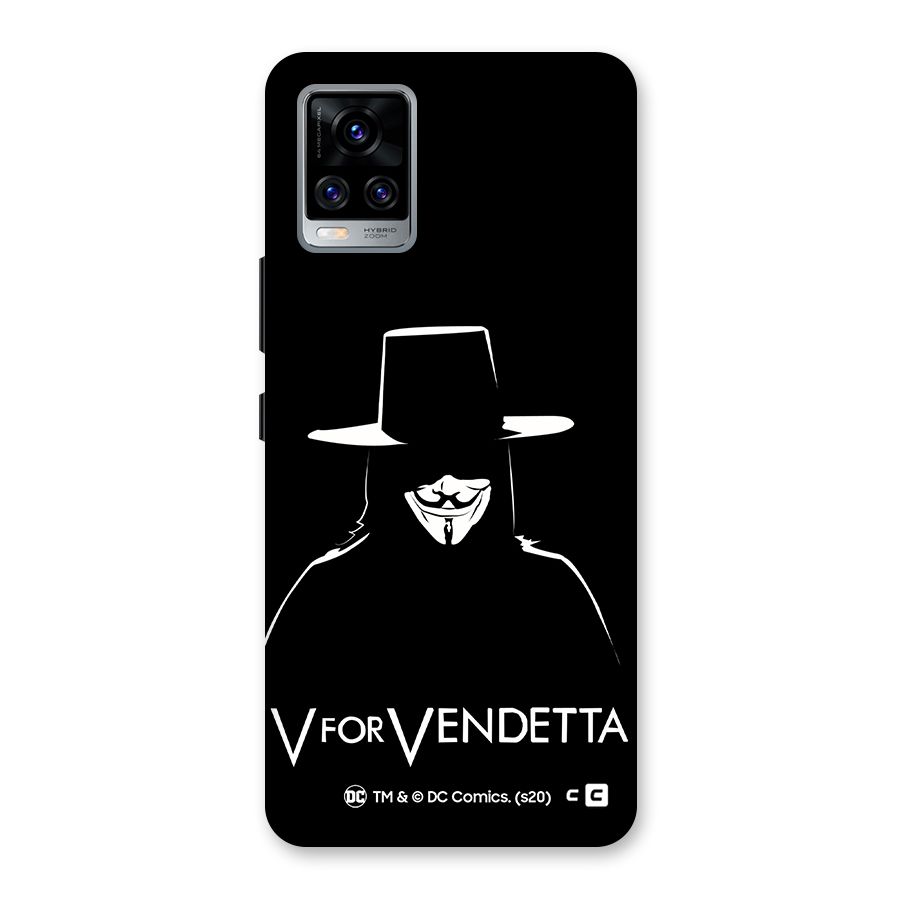 V for Vendetta Minimal Back Case for Vivo V20 Pro