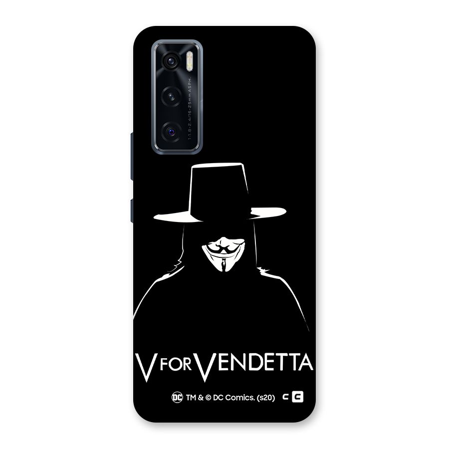 V for Vendetta Minimal Back Case for Vivo V20 SE