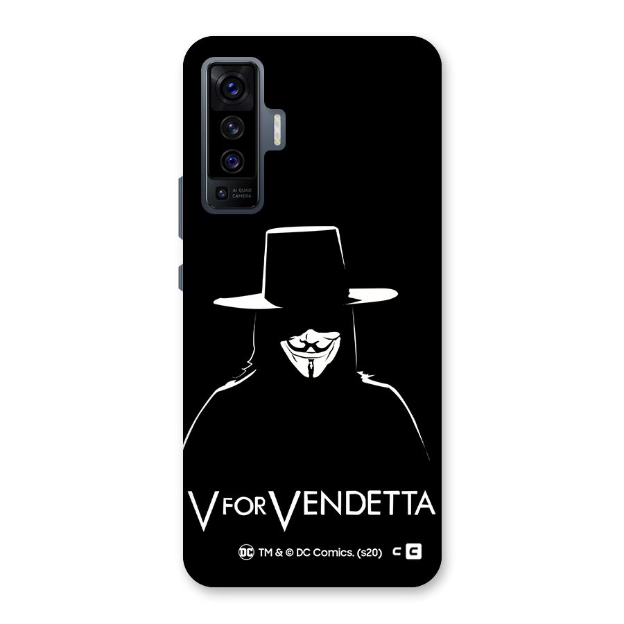 V for Vendetta Minimal Back Case for Vivo X50