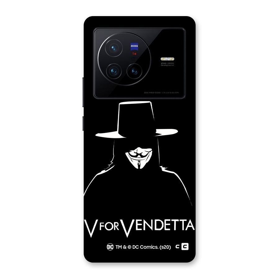 V for Vendetta Minimal Back Case for Vivo X80