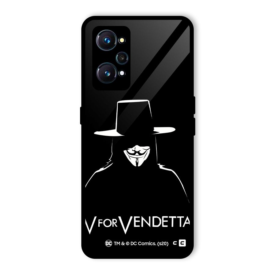V for Vendetta Minimal Glass Back Case for Realme GT Neo2