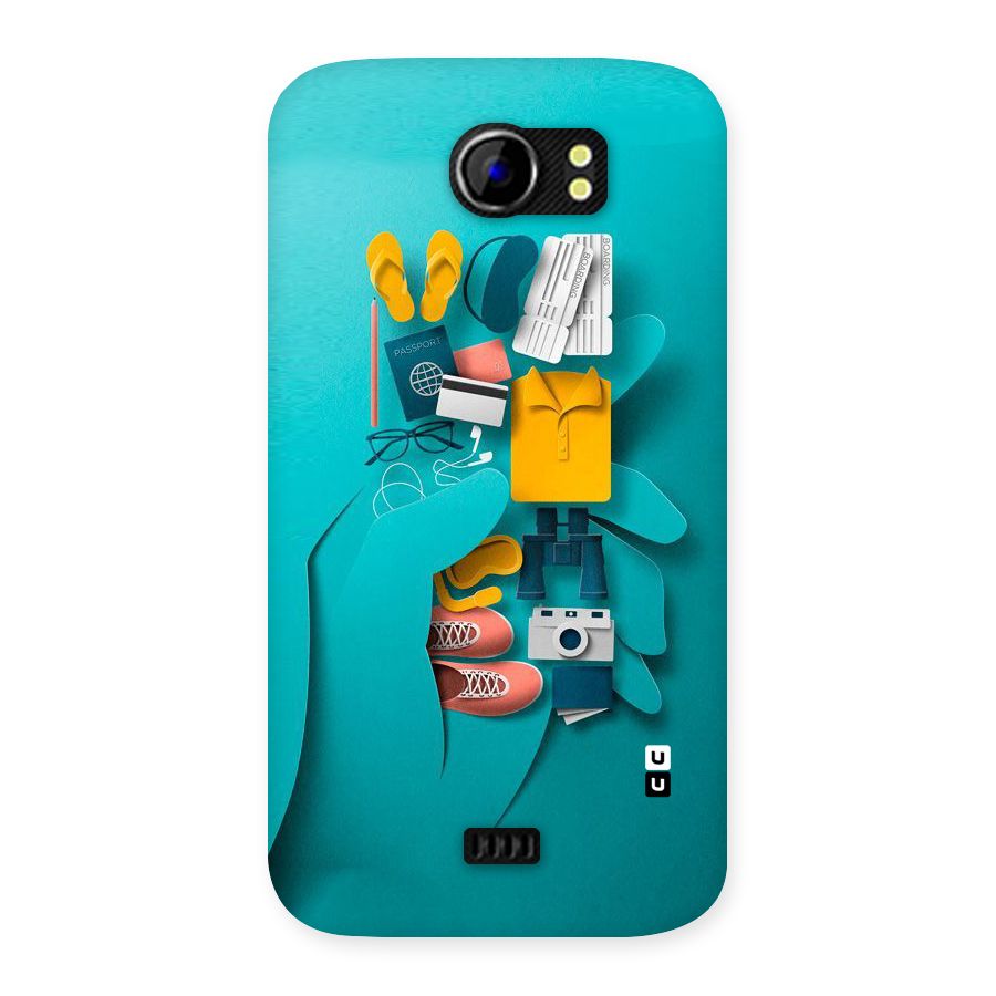 Vacay Vibes Back Case for Micromax Canvas 2 A110
