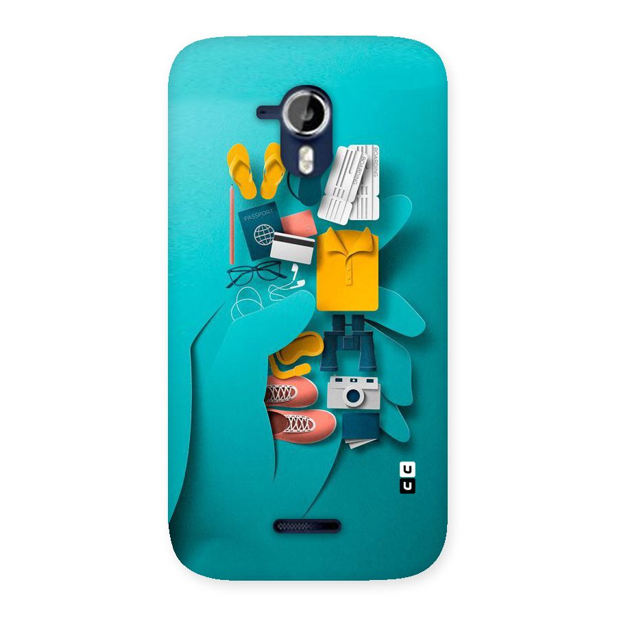 Vacay Vibes Back Case for Micromax Canvas Magnus A117