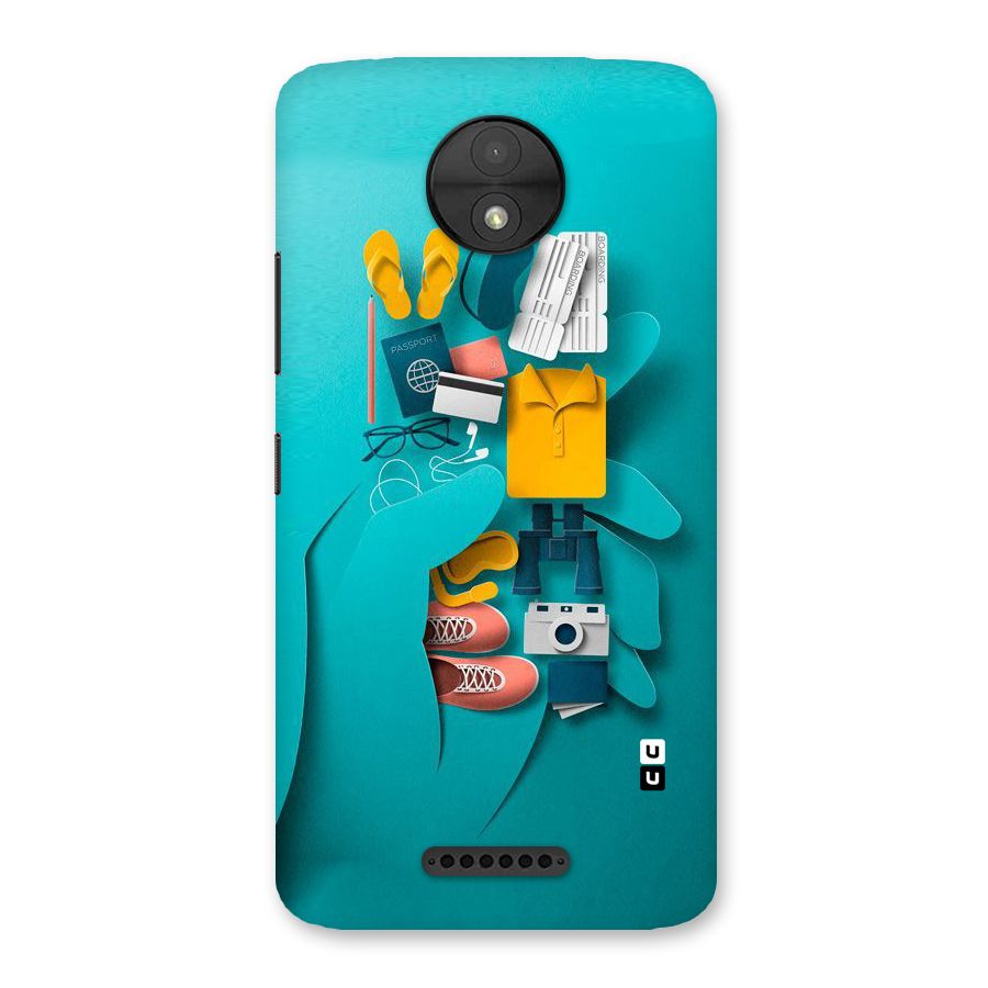 Vacay Vibes Back Case for Moto C