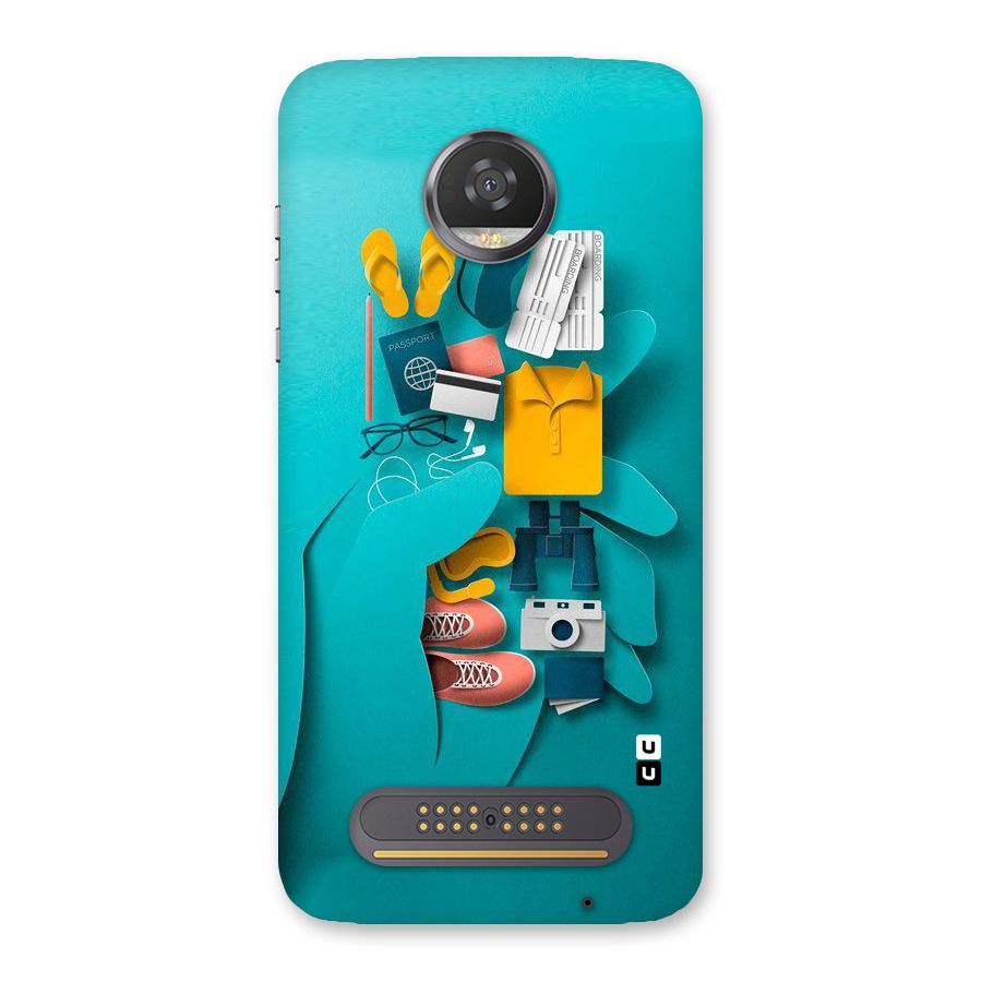 Vacay Vibes Back Case for Moto Z2 Play