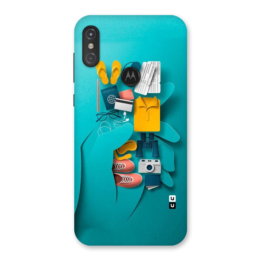 Vacay Vibes Back Case for Motorola One Power