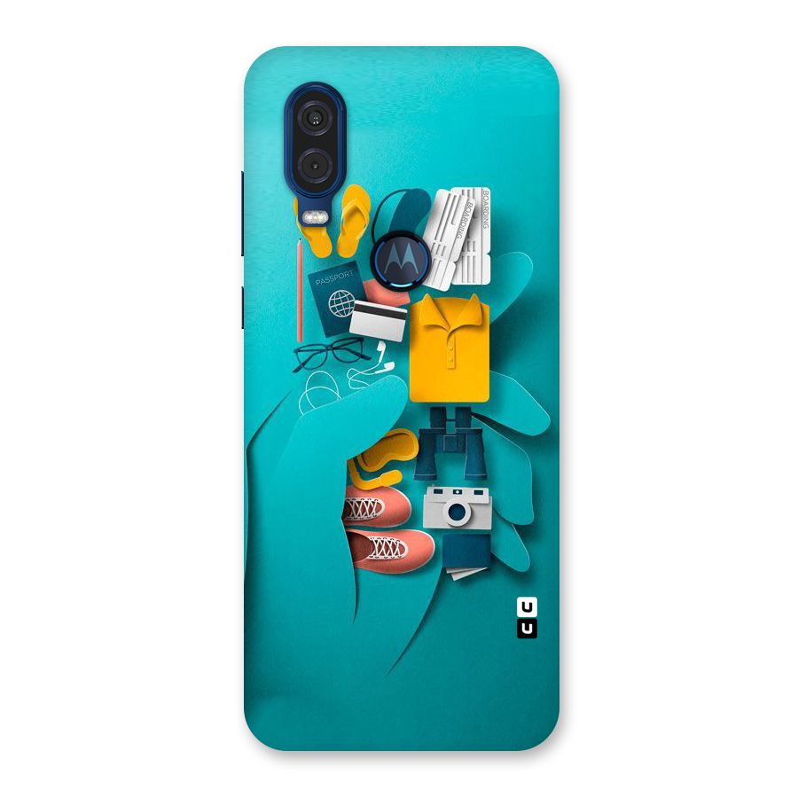 Vacay Vibes Back Case for Motorola One Vision