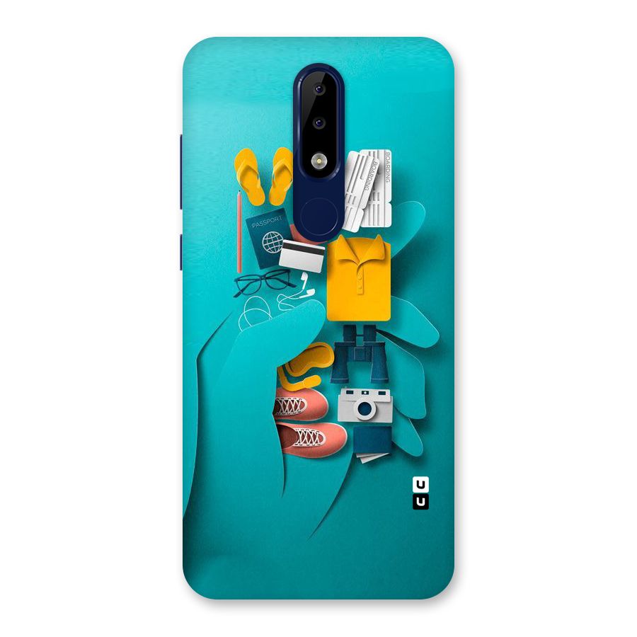Vacay Vibes Back Case for Nokia 5.1 Plus