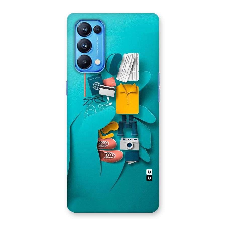 Vacay Vibes Back Case for Oppo Reno5 Pro 5G