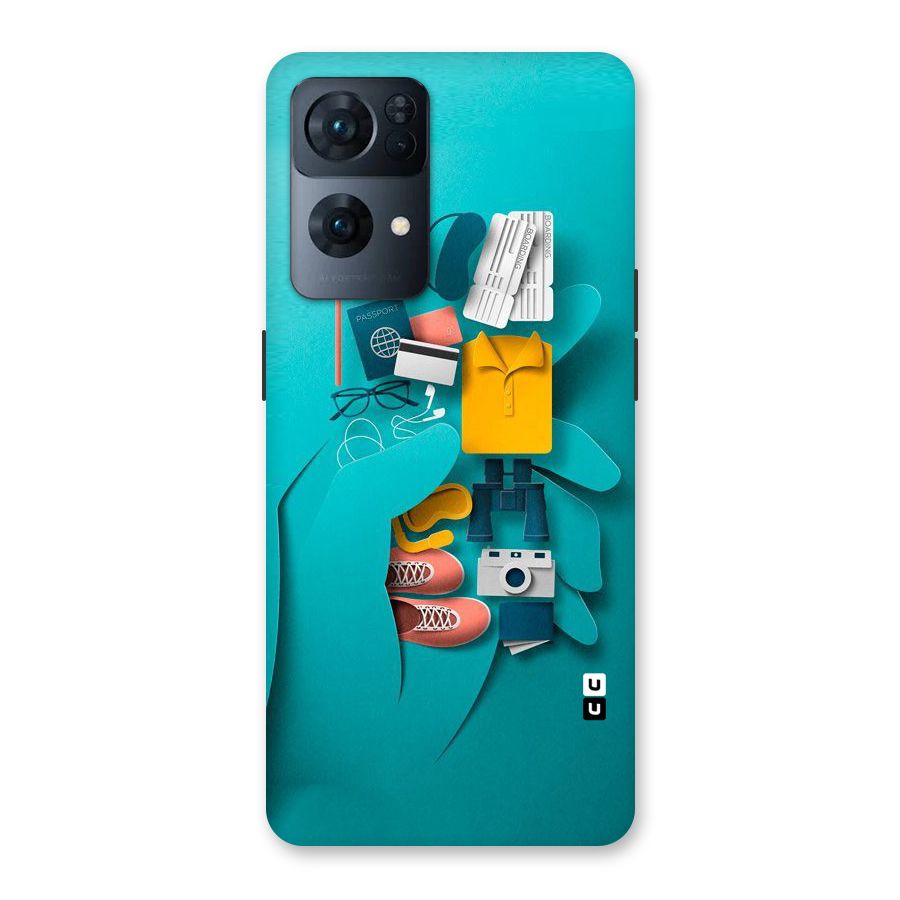 Vacay Vibes Back Case for Oppo Reno7 Pro 5G