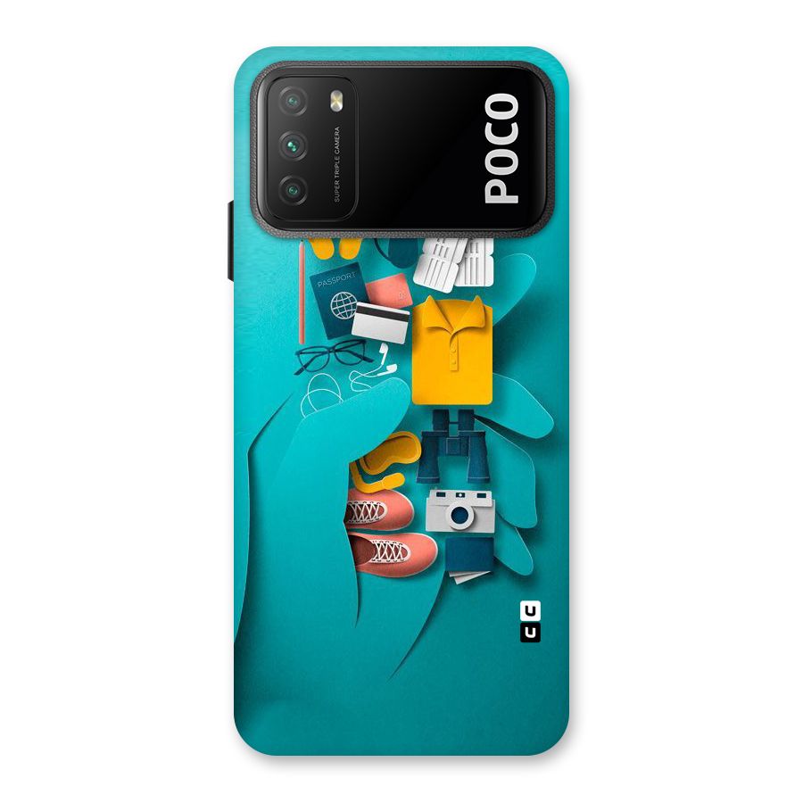 Vacay Vibes Back Case for Poco M3