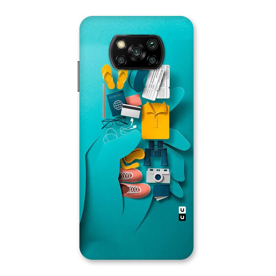 Vacay Vibes Back Case for Poco X3