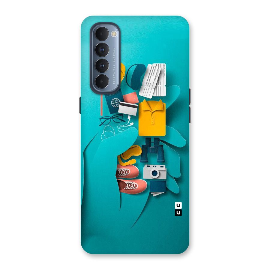 Vacay Vibes Back Case for Reno4 Pro