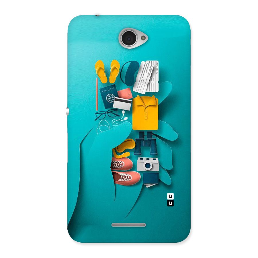 Vacay Vibes Back Case for Sony Xperia E4