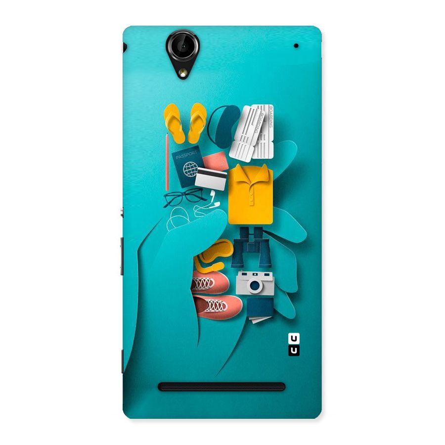 Vacay Vibes Back Case for Sony Xperia T2